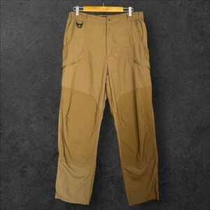 Railriders Mens Size XL Beige Nylon Outdoor Hiking Trail Pants Reinforced
